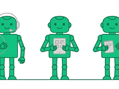 3種類のAIスタッフがセット